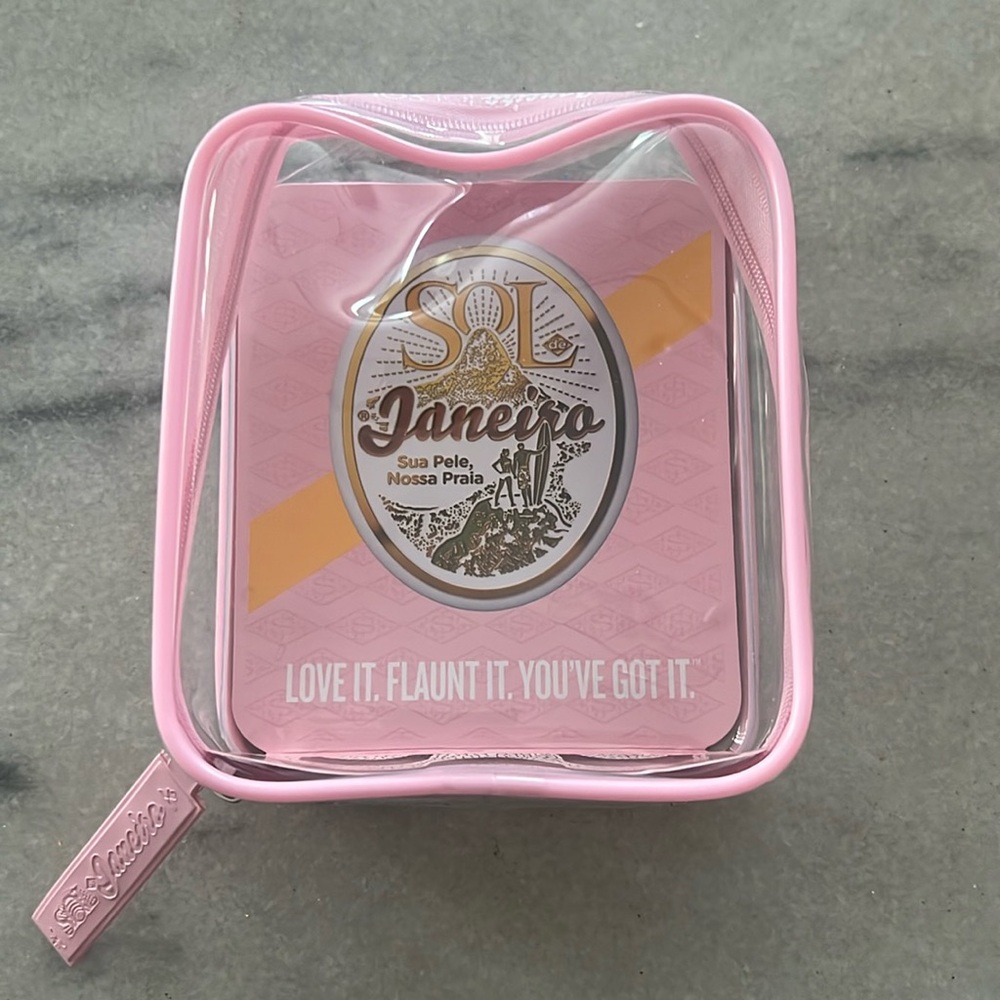 COPY - Sol de Janeiro clear bag